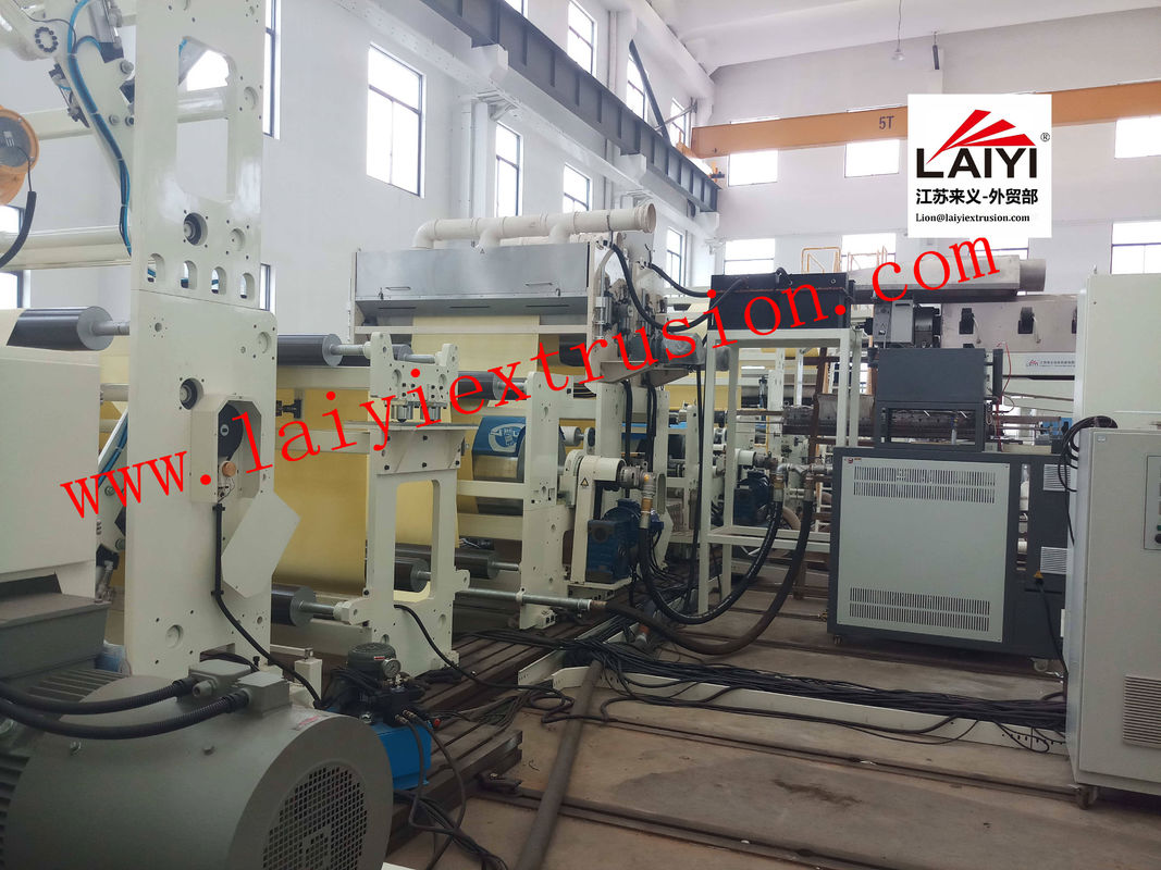 Il doppio della carta di rotolo ha parteggiato tipo di sollevamento automatico a macchina di laminazione espulsore