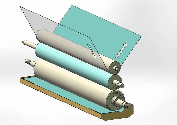 Tipi più efficienti di imballaggi flessibili Macchina laminatrice per coestrusione tandem