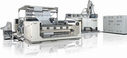 macchina di rivestimento dell'estrusione dei film plastici 450kg/H per i polimeri corrosivi
